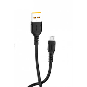 Кабель USB - microUSB DENMEN D06V (2.4A)
